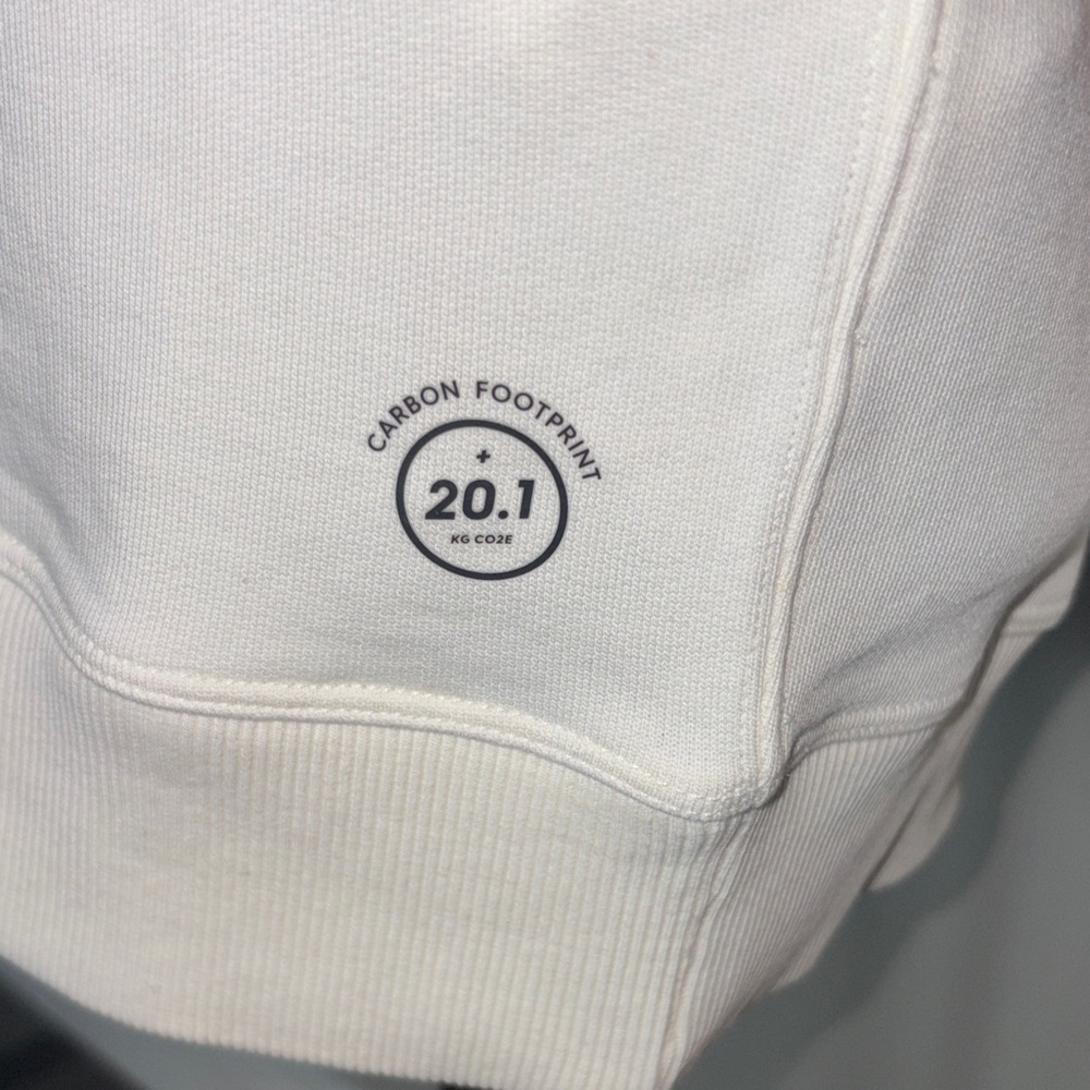 Allbirds Cream Long Sleeve Sweatshirt - Picture 4 of 10